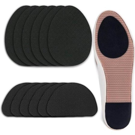 12 kappaletta liukumattomia pohjallisia ja suojia itseliimautuvia kengille ja korkokengille sisä- ja ulkokäyttöön, sopivat sileille lattioille ja 