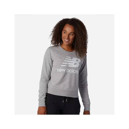 New Balance, Bluza damska New Balance Essentials Crew Wt 03551Ag Szary, Kobieta, Rozmiar: L