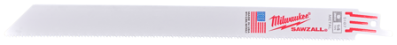 Milwaukee 48475187 Tigersavblad 14 tænder, 5-pak 230 mm, Maskintilbehør & forbrugsvarer