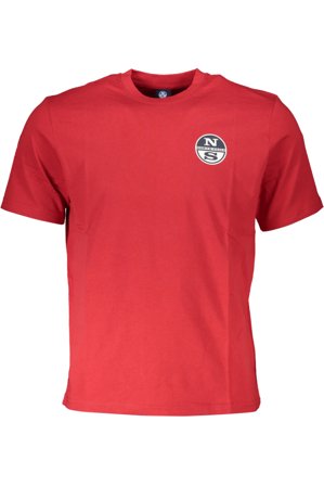 North Sails T-shirt Maniche Corte Uomo Rosso