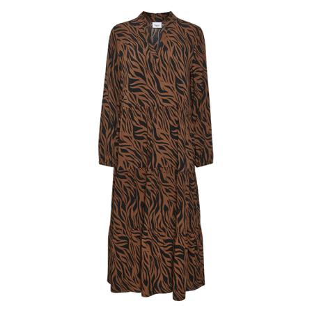 Saint Tropez, Eda SZ Maxi Dress Brązowy, Kobieta, Rozmiar: S
