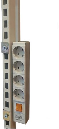 GBP 203089 Energipanel 4 x Schuko, jordet, Garageindretning & opbevaring