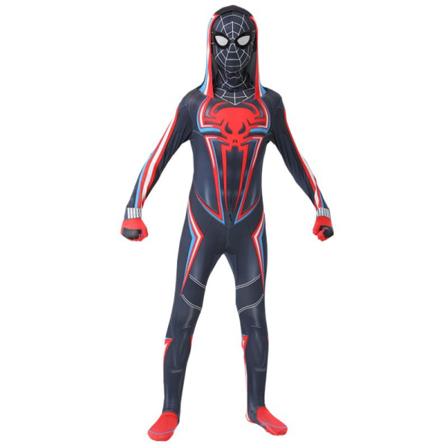 Spider-Man Cosplay-kostume til børn og voksne i alderen 3-12 år hooded spider 120
