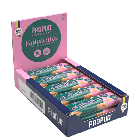 12 x ProPud Protein Bar, 55 g, Kolakaka