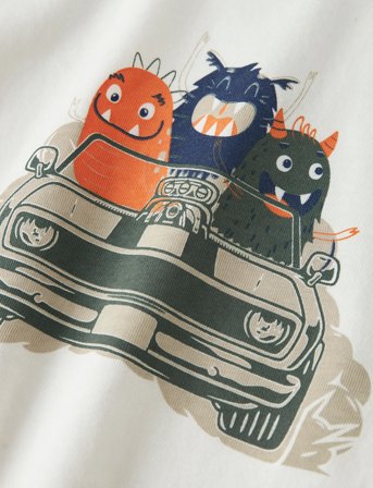 name it Nmmvagno Ls Loose Top - White - 98