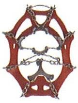 Snowline Snowline Chainsen Pro Brodd rød M, 35-40, Sko