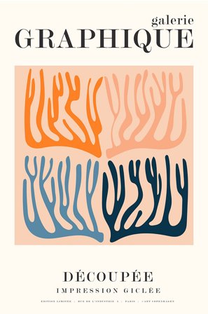 Malerifabrikken - Juliste Graphique 11 - Monivärinen - Julisteet - - Homeroom