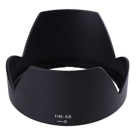 HB-58 HB58 Bærbar Praktisk Solblender for Nikon AF-S DX NIKKOR 18-300mm F/3.5-5.6G ED VR