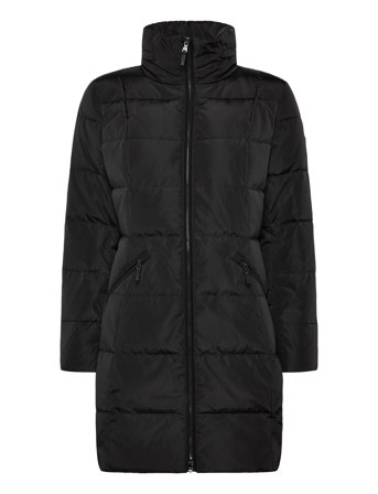 Lauren Ralph Lauren | Channel-Quilted Funnelneck Down Coat | L