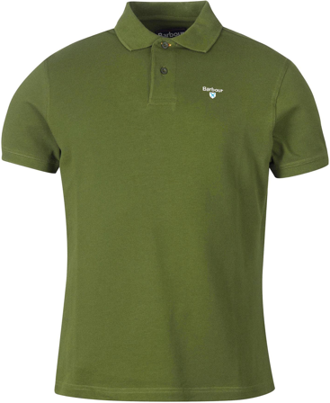 Barbour M's Sports Polo Rifle Green