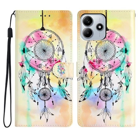Xiaomi Redmi Note 14 5G Fodral Med Tryck Dream Catcher