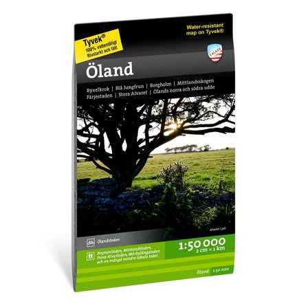 Calazo förlag Öland 1:50 000 literature OneSize