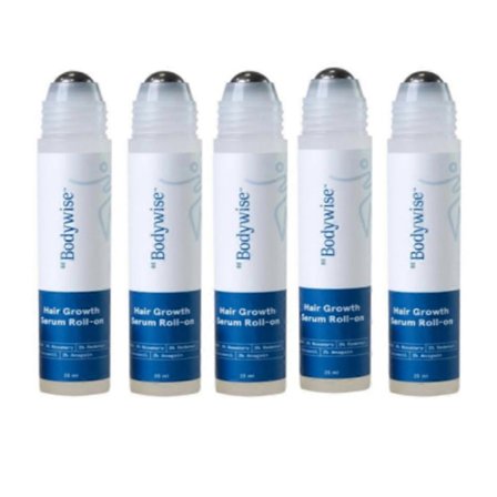 1-5kpl Be Bodywise Hair Growth Serum Roll On - 3% Rosemary, 3% Redensyl & 2% - (25ml)