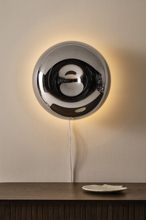 Jotex - RAGGE vegglampe krom - Kjøp Vegglamper hos Jotex