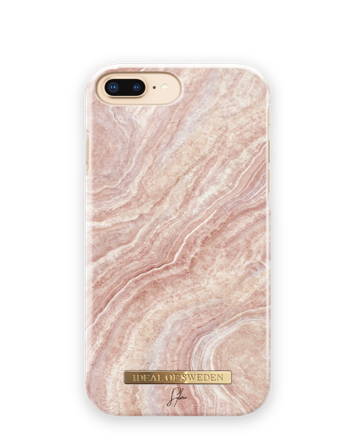Fashion Case Sylvie Meis iPhone 7 Plus Rosy Reef Marble
