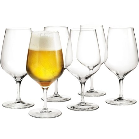 Holmegaard Cabernet ølglas 64 cl. 6 stk., klar | KitchenOne