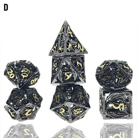 Metal Dice Set Peli Dice DD