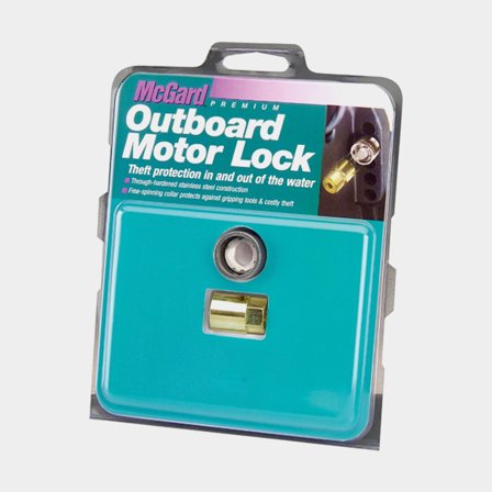Motorlås til påhængsmotorer McGard, til fastboltede motorer (25 - 300 hk) Universal + Bolt 5/16" x 18 mm