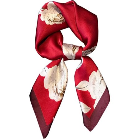 Hårbandanas Scarf För Kvinnor Lättvikt Mode Hals Siden Satin Huvuddukar För Sovande Handväskor Scarf