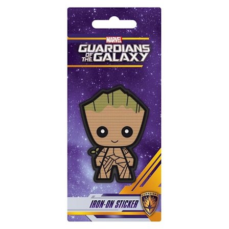 Guardians Of The Galaxy Baby Groot Strykjärnsmärke 70mm x 50mm Cr