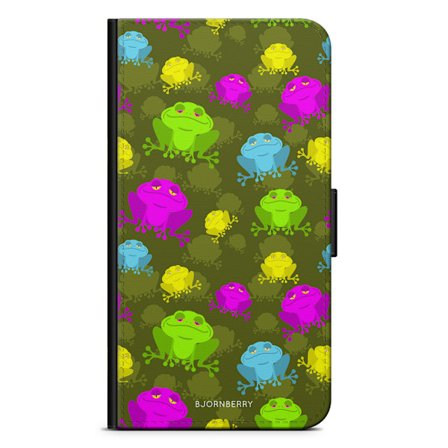 Bjornberry Plånboksfodral Sony Xperia 5 - Grodor