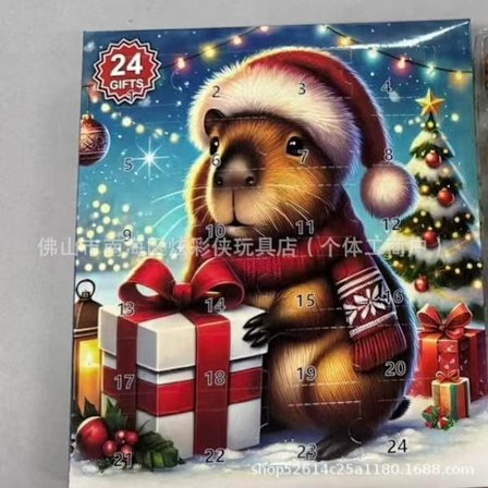 Capybara Adventskalender (Flerfarget) (A)