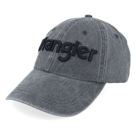 Wrangler - Grau unconstructed Cap - Washed Cap Grey Dat Cap / Unstructured @ Hatstore