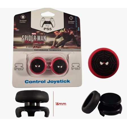Spilforbedringskit til Gamepads: Joystick Cover + 16mm Riser - Level Up Dit Spil