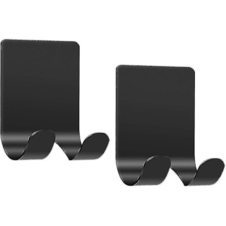 Rakhylla för dusch (2-pack), självhäftande rakblad i rostfritt stål