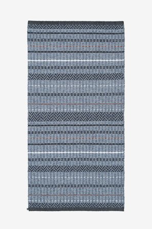 Horredsmattan - Teppe Otto - Blå - Plasttepper - 70X280 - Fra Homeroom
