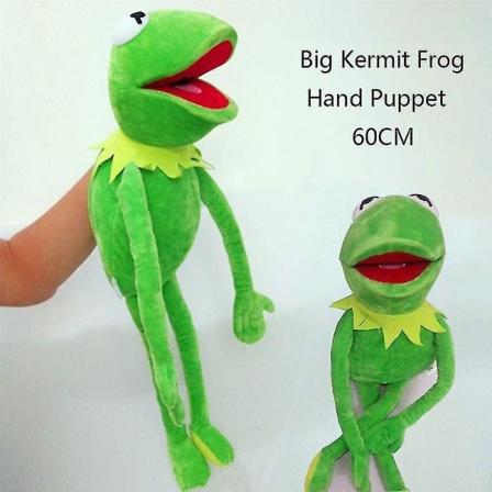 60 cm Kermit The Frog Handdocka Mjuk plyschleksak Julpresent