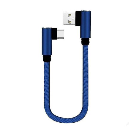 Hurtiglading Kabel 0.25m Dobbel Albue Type C Datakabel Usb Kabel