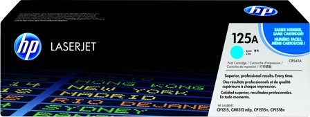 HP 125A cyan original LaserJet tonerkassett, 808736839181