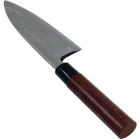 Fuji bluesteel Yanagiba trancherkniv 165D' - 'Sølv/mørkt tre