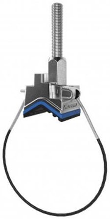 Gripple GC2M8M10L2500V Universalklamma 2,5 m, med vajer, Installationsmaterial