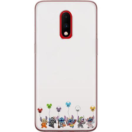 OnePlus 7 Genomskinligt Skal Stitch Kostym