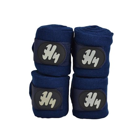 Hy Stable Bandage (Set om 4) 3m x 10cm Marinblå