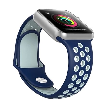 Apple Watch 38mm - NORTH EDGE Praktiska Silikonarmband