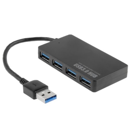 USB 3.0 hub med 4x USB portar (high-speed) - Upp till 5 Gbps