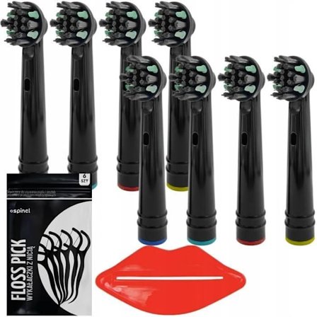 Tandborsthuvuden - Oral B Kompatibla - PickClean Aktivt Kol - Djup Interdentalrengöring