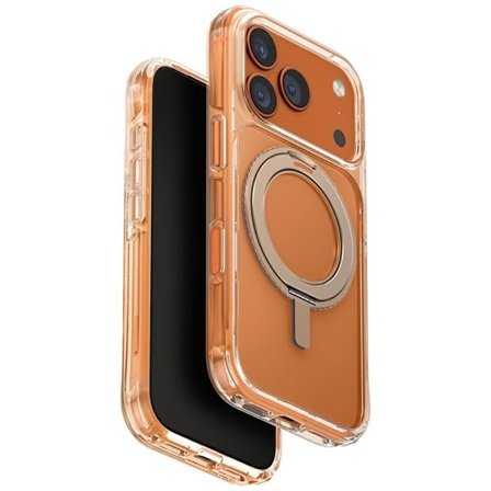 Uniq Swivix roterende kickstand 360 etui til iPhone 17 Pro - Guld
