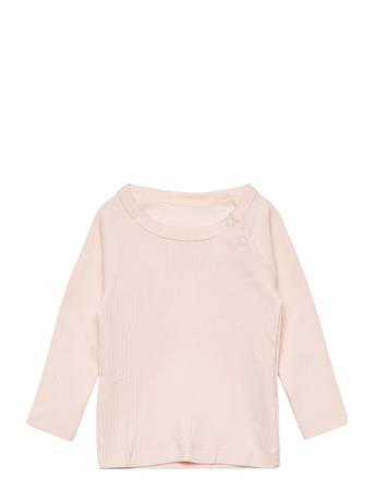 Rib Jersey Classic Longsleeve Shirt Pink Copenhagen Colors