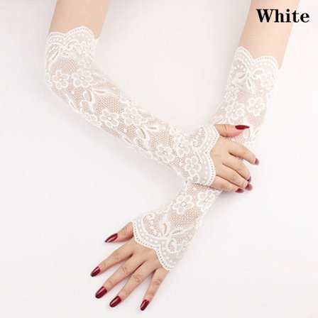 Armermer Fingervotter HVIT