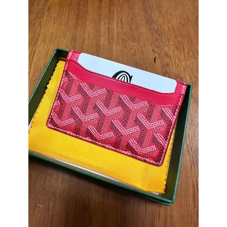 Kortholder i kuskinn Elegant liten kortmappe moteriktig