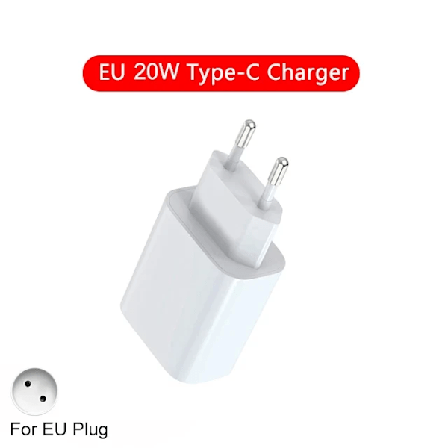 US EU Adapter 20W PD Snabbladdare för iPhone 13 12 11 14 15 16 Pro Max Plus USB C Typ C Snabbladdningsladdare Kabel Tillbehör