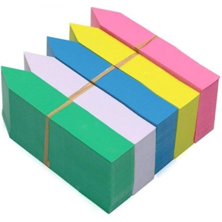 500 stk, gjenbrukbare flerfargede plast vanntette planteskilter,