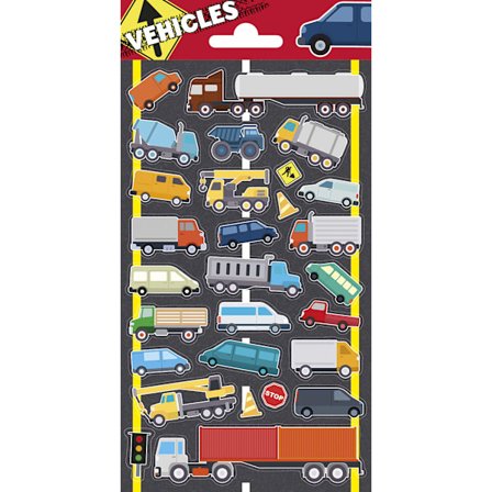 Køretøj 28 st klistermærker stickers bil biler