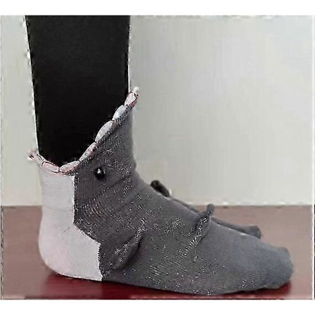 Festlige Sokker med Dyreprint - Kat og Hjort Vintervarme til Piger og Kvinder