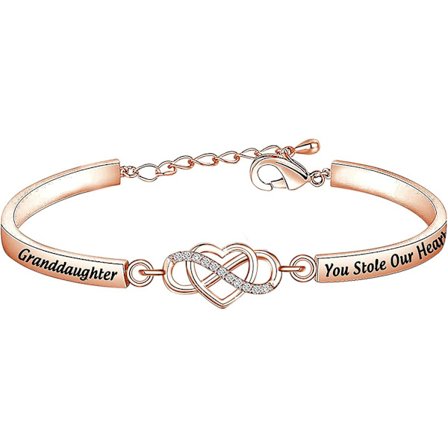 Armband till Barnbarn - Du Stjäl Våra Hjärtan