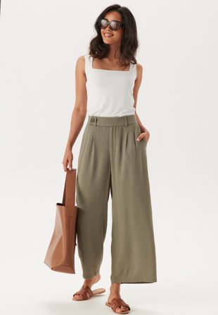 Happy Holly Linen Pants Klær
